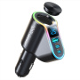 Автомобилно зарядно устройство JOYROOM CL21 с 2x USB-C / USB-A порта и разклонител за запалка - 150W - черно
