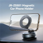 Магнитен държач за кола JOYROOM JR-ZS501 за стъкло и табло за iPhone - черен