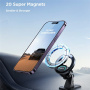 JOYROOM JR-ZS376 Магнитен държач за кола за табло за iPhone - черен