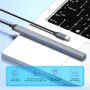 ADS-303C 7в1 хъб - 7x USB-A към USB-C - сив