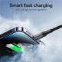 JOYROOM S-A28 плетен кабел за зареждане и данни - USB-A към Lightning - 2 m - черен