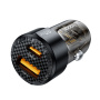 Автомобилно зарядно устройство Toocki TQ-CC25A с USB-C / USB-A портове - 60W - черно