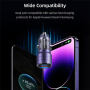 USAMS US-CC176 Автомобилно зарядно с USB-C / USB-A портове - 95W - черно