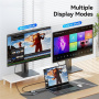 ESSAGER ES-OTG23 видео редуктор - HDMI към USB-C - тъмно сив