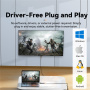 ESSAGER ES-OTG22 видео редуктор - HDMI към USB-C - тъмно сив