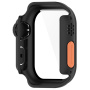 Калъф в стил Watch Ultra със закалено стъкло за Apple Watch 42mm (Series 10 / 11) - черен