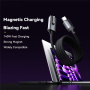 ESSAGER ES-X69 Плетен кабел за зареждане - USB-C към MagSafe 3 за MacBook - 1 m - тъмно сив