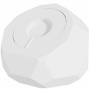 2в1 силиконова стойка във форма на диамант за зарядно устройство MagSafe / Apple Watch - бял