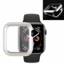 Метален защитен калъф с магнити за Apple Watch 44mm - сребърно