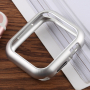 Метален защитен калъф с магнити за Apple Watch 44mm - сребърно