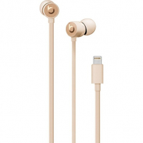 Beats urBeats3 оригинални слушалки с конектор lightning за устройства на Apple - златни