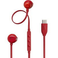 JBL Tune 305C слушалки с USB-C конектор - червен