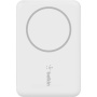 Belkin BOOST CHARGE пауър банка MagSafe с порт USB-C - 2 500 mAh - бяла