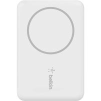 Belkin BOOST CHARGE пауър банка MagSafe с порт USB-C - 2 500 mAh - бяла