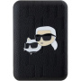 Karl Lagerfeld Embossed K&CH Heads външна батерия MagSafe с порт USB-C - 5 000 mAh - черна