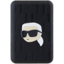 Karl Lagerfeld Embossed Karl Head външна батерия MagSafe с порт USB-C - 5 000 mAh - черна
