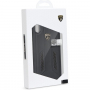 Lamborghini Huracan Carbon оригинален кейс за iPhone X / XS - черен