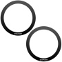 ESSAGER залепващ MagSafe кръг за iPhone - 2 бр. - черен