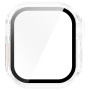 Калъф в стил Watch Ultra със закалено стъкло за Apple Watch 42mm (Series 10 / 11) - млечен