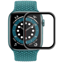 ENKAY защитно фолио с черна рамка за Apple Watch 44mm