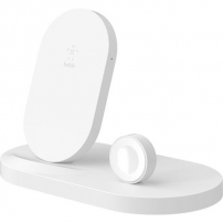Belkin BOOST UP станция за зареждане за iPhone и Apple Watch - бяла