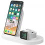 Belkin BOOST UP станция за зареждане за iPhone и Apple Watch - бяла