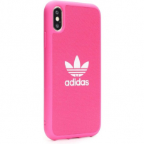 ADIDAS оригинален кейс от твърда пластмаса за iPhone XR - розов