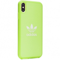 ADIDAS оригинален кейс от твърда пластмаса за iPhone XS Max - зелен