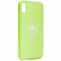 ADIDAS оригинален кейс от твърда пластмаса за iPhone XS Max - зелен