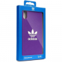 ADIDAS оригинален кейс от твърда пластмаса за iPhone XS Max - лилав
