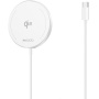 Yesido DS24 Qi2 безжично MagSafe зарядно за iPhone - 15W - бяло