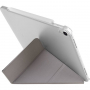 UNIQ Yorker Kanvas Plus калъф със оригами стойка за iPad Air 4 (2020) / Air 5 (2022) / Pro 11" (2018) - сив