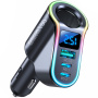 Автомобилно зарядно устройство JOYROOM CL21 с 2x USB-C / USB-A порта и разклонител за запалка - 150W - черно