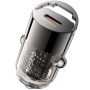 Мини зарядно за кола Yesido Y67 с USB-C порт - 45W - сиво
