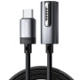 ESSAGER ES-X69 Плетен кабел за зареждане - USB-C към MagSafe 3 за MacBook - 1 m - тъмно сив