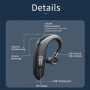 Q20 безжична Handsfree слушалка за iPhone - черна