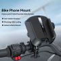 JOYROOM JR-ZS431 държач за велосипед и мотоциклет за кормило за iPhone - черен