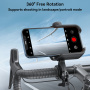 JOYROOM JR-ZS431 държач за велосипед и мотоциклет за кормило за iPhone - черен