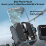 JOYROOM JR-ZS431 държач за велосипед и мотоциклет за кормило за iPhone - черен
