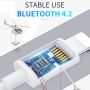 Joyroom JR-EP2 Bluetooth слушалки с конектор lightning - бели