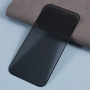Закалено 2.5D Anti-Spy стъкло с черна рамка за iPhone Air