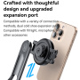 Yesido SF24 селфи стик с трипод и MagSafe захващане за iPhone - черен