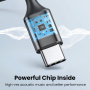 UGREEN EP103 слушалки с USB-C конектор - черни