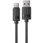 WEKOME WDC-52a кабел за зареждане и данни - USB-A към USB-C - 1 m - черен
