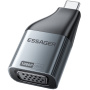 ESSAGER ES-OTG22 видео преходник - VGA към USB-C - тъмно сив