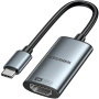 ESSAGER ES-OTG23 видео редуктор - HDMI към USB-C - тъмно сив