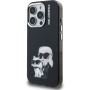 Karl Lagerfeld IML Aquarelle Karl and Choupette кейс за iPhone 15 Pro Max - черен
