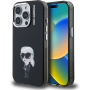 Karl Lagerfeld IML Aquarelle Karl кейс за iPhone 15 Pro Max - черен