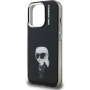 Karl Lagerfeld IML Aquarelle Karl кейс за iPhone 15 Pro Max - черен