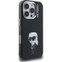 Karl Lagerfeld IML Aquarelle Karl кейс за iPhone 16 Pro - черен